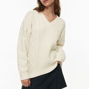 Aritzia V-neck Peggy Sweater